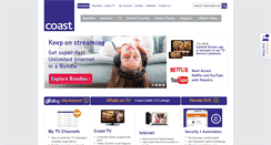 Desktop Screenshot of coastcable.com